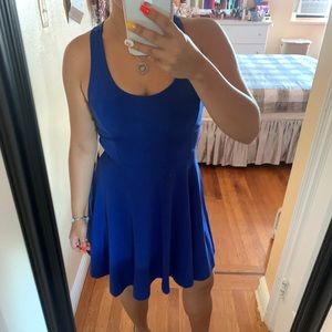 Sexy blue dress